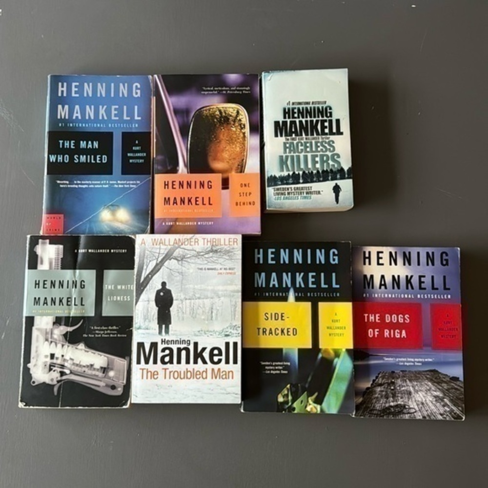 Mystery - Henning Mankell Books - Kurt Wallender